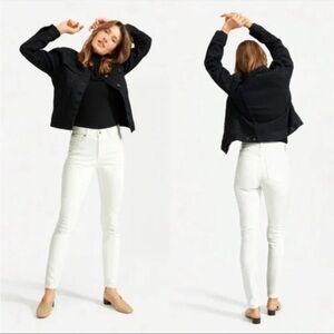 Everlane The High Rise Skinny Jean White 27 Regular